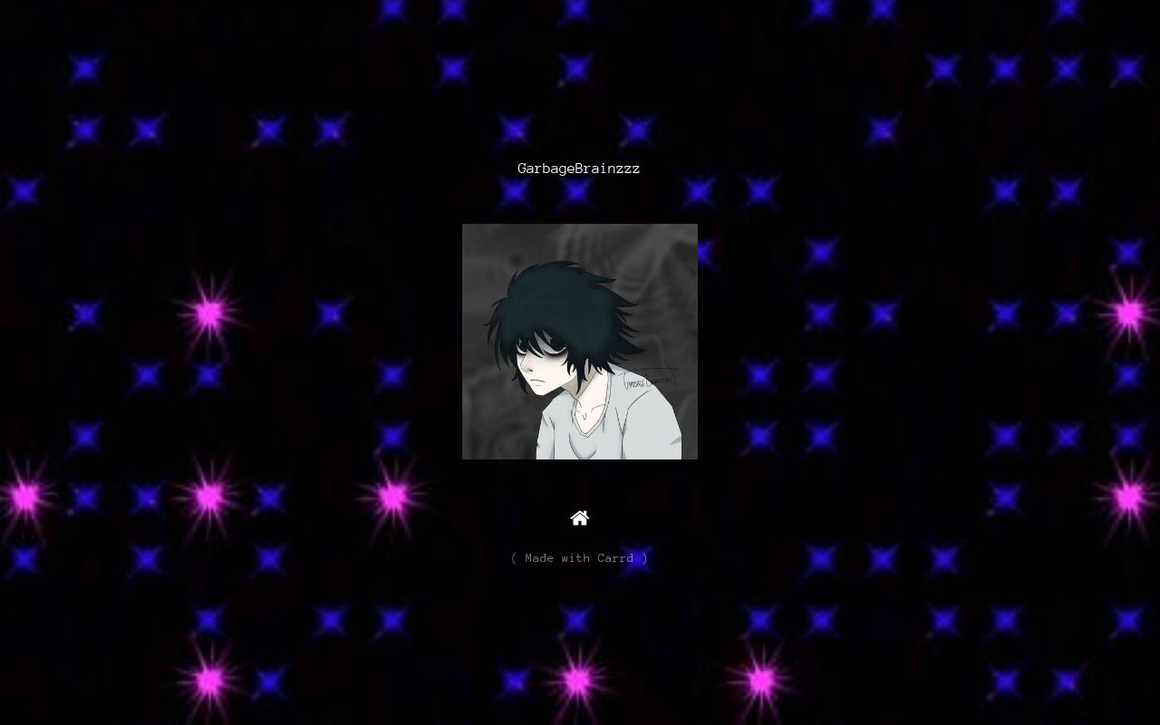 Carrd profile picture for @grabage